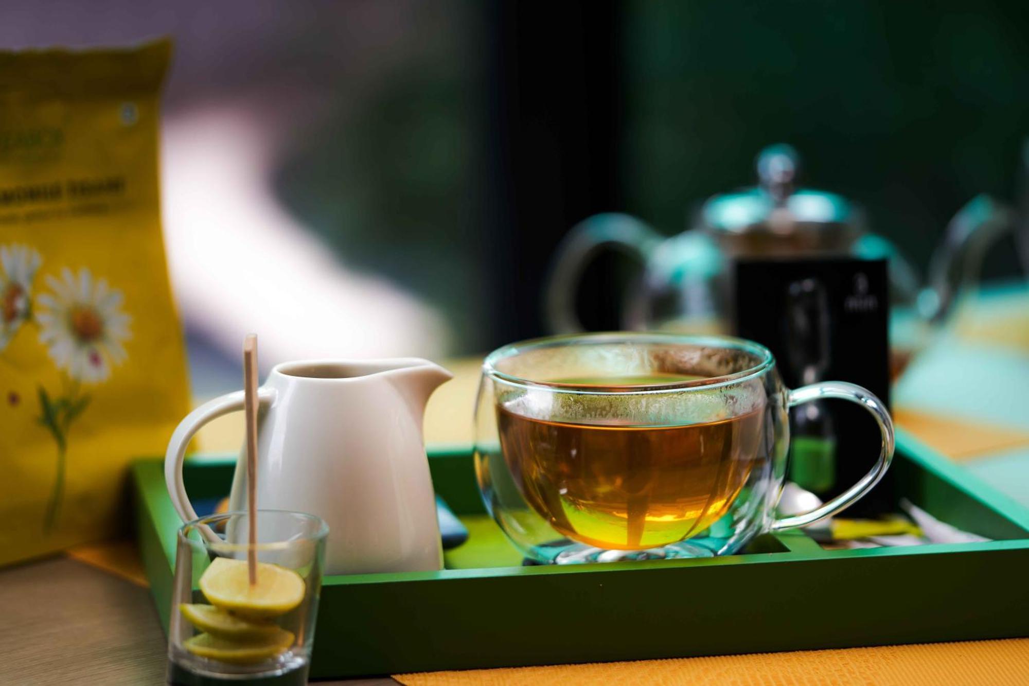 Novotel Kolkata Hotel And Residences Exterior photo A cup of tea