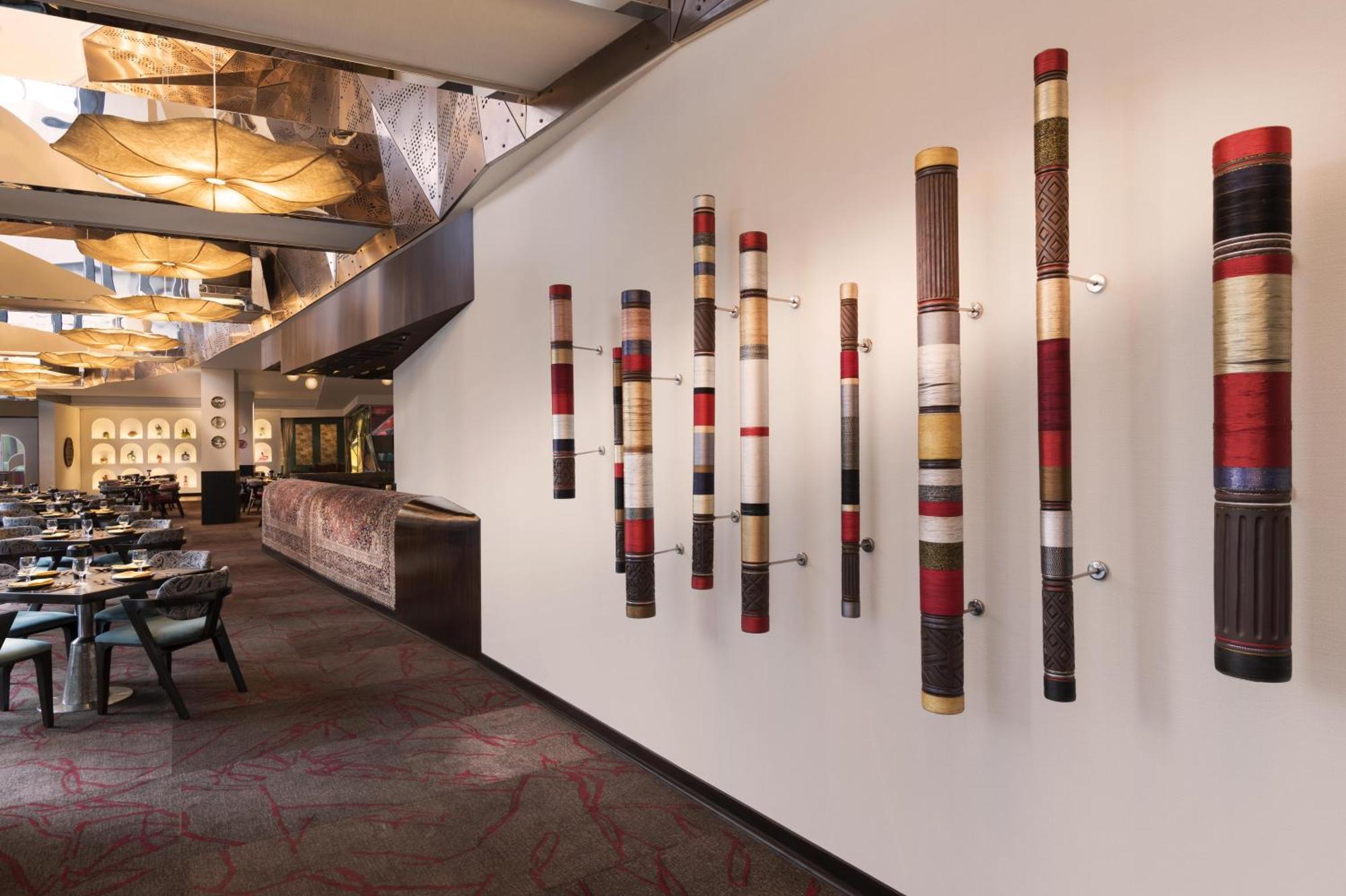 Novotel Kolkata Hotel And Residences Exterior photo Installation of "The Tower" at the Four Seasons Hotel, Washington, DC